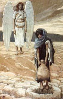 Hagar and the Angel in the Desert, James Tissot